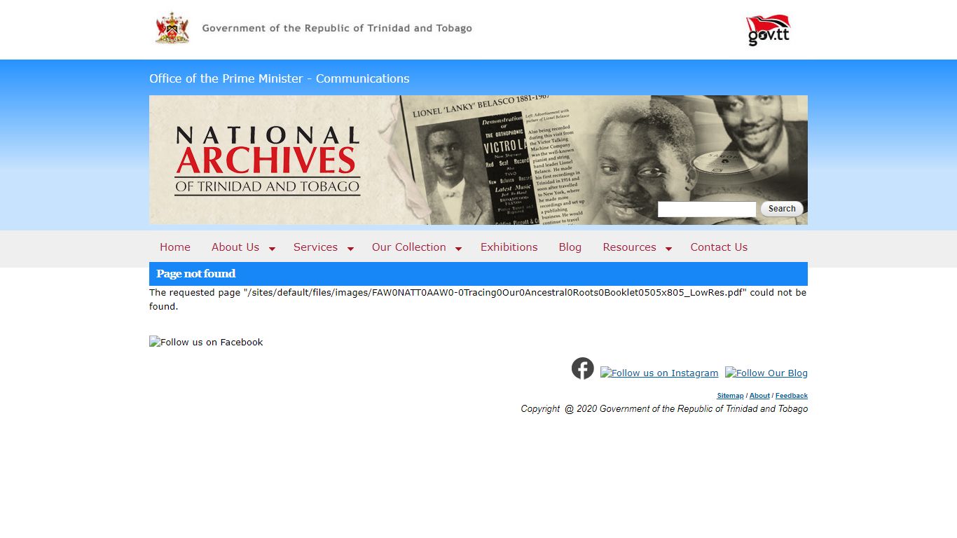 Tracing Our Ancestral Roots Booklet - National Archives of Trinidad and ...